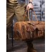 Genuine leather travel multifunctional bag